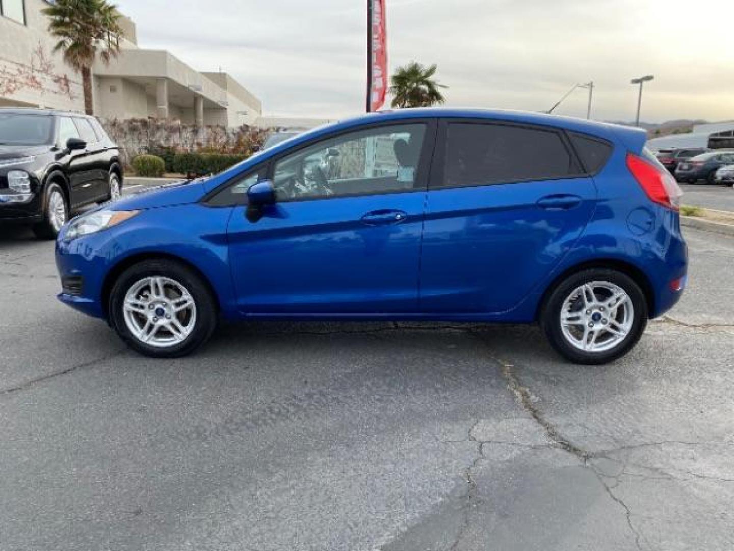 2019 blue Ford Fiesta (3FADP4EJ3KM) with an 4-Cyl 1.6 Liter engine, Automatic transmission, located at 412 Auto Vista Drive, Palmdale, CA, 93551, (661) 945-0620, 34.592636, -118.136681 - Photo#3