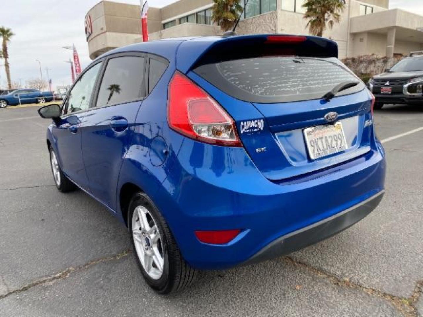 2019 blue Ford Fiesta (3FADP4EJ3KM) with an 4-Cyl 1.6 Liter engine, Automatic transmission, located at 412 Auto Vista Drive, Palmdale, CA, 93551, (661) 945-0620, 34.592636, -118.136681 - Photo#4