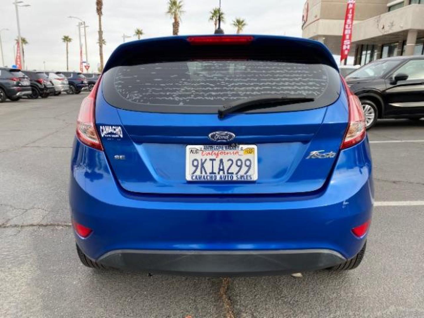 2019 blue Ford Fiesta (3FADP4EJ3KM) with an 4-Cyl 1.6 Liter engine, Automatic transmission, located at 412 Auto Vista Drive, Palmdale, CA, 93551, (661) 945-0620, 34.592636, -118.136681 - Photo#5