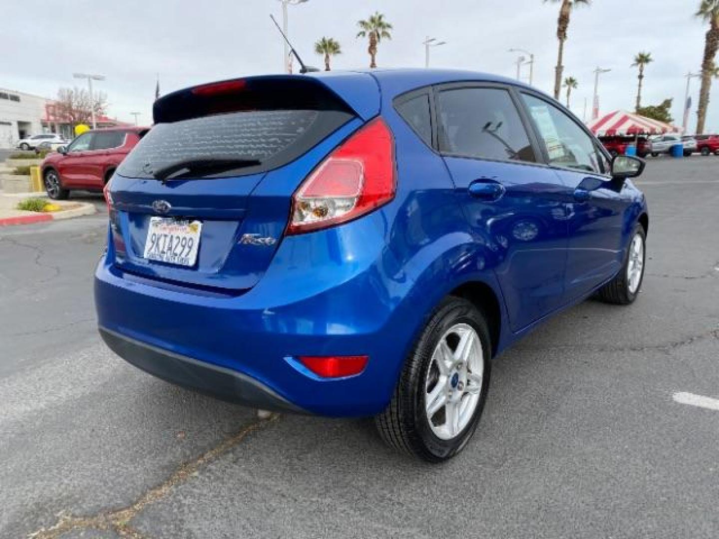 2019 blue Ford Fiesta (3FADP4EJ3KM) with an 4-Cyl 1.6 Liter engine, Automatic transmission, located at 412 Auto Vista Drive, Palmdale, CA, 93551, (661) 945-0620, 34.592636, -118.136681 - Photo#6