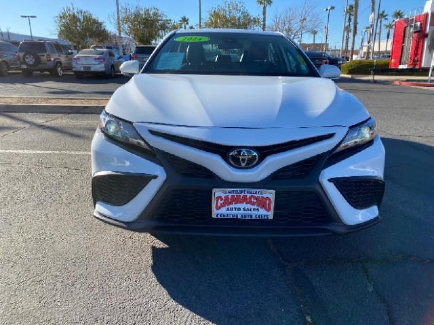 2024 WHITE Toyota Camry (4T1G11AK7RU) with an 4-Cyl 2.5 Liter engine, Automatic 8-Spd transmission, located at 412 Auto Vista Drive, Palmdale, CA, 93551, (661) 945-0620, 34.592636, -118.136681 - Photo#2