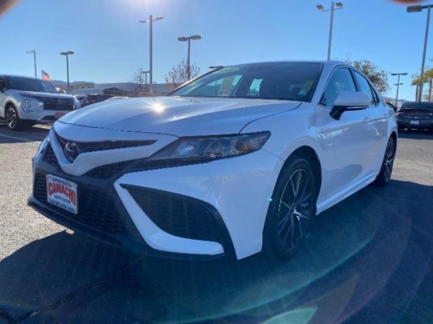 2024 WHITE Toyota Camry (4T1G11AK7RU) with an 4-Cyl 2.5 Liter engine, Automatic 8-Spd transmission, located at 412 Auto Vista Drive, Palmdale, CA, 93551, (661) 945-0620, 34.592636, -118.136681 - Photo#4