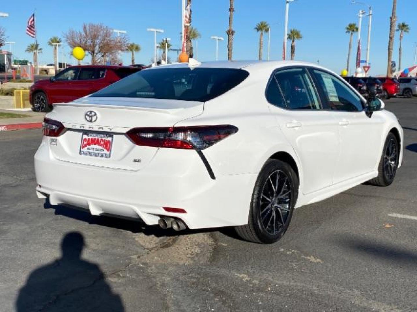 2024 WHITE Toyota Camry (4T1G11AK7RU) with an 4-Cyl 2.5 Liter engine, Automatic 8-Spd transmission, located at 412 Auto Vista Drive, Palmdale, CA, 93551, (661) 945-0620, 34.592636, -118.136681 - Photo#7