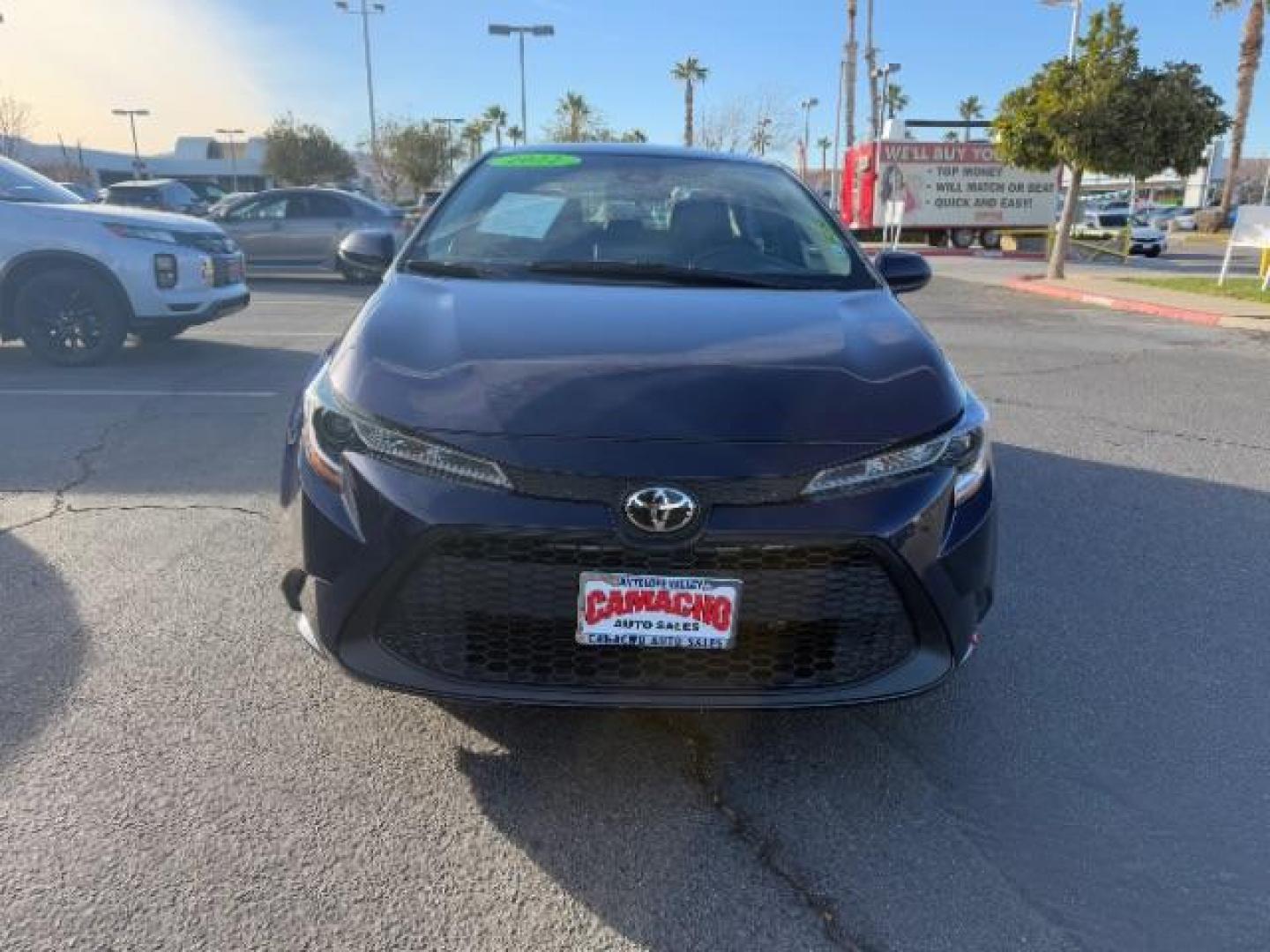 2022 BLUE Toyota Corolla (5YFEPMAE2NP) with an 4-Cyl 1.8 Liter engine, Automatic CVTi-S transmission, located at 412 Auto Vista Drive, Palmdale, CA, 93551, (661) 945-0620, 34.592636, -118.136681 - Photo#1