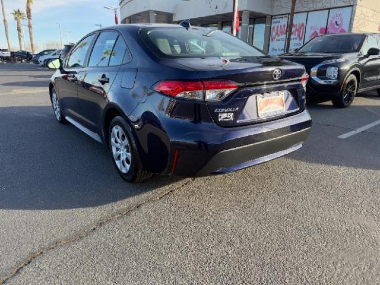 2022 BLUE Toyota Corolla (5YFEPMAE2NP) with an 4-Cyl 1.8 Liter engine, Automatic CVTi-S transmission, located at 412 Auto Vista Drive, Palmdale, CA, 93551, (661) 945-0620, 34.592636, -118.136681 - Photo#4