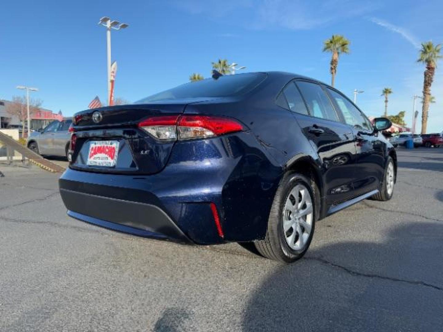 2022 BLUE Toyota Corolla (5YFEPMAE2NP) with an 4-Cyl 1.8 Liter engine, Automatic CVTi-S transmission, located at 412 Auto Vista Drive, Palmdale, CA, 93551, (661) 945-0620, 34.592636, -118.136681 - Photo#6