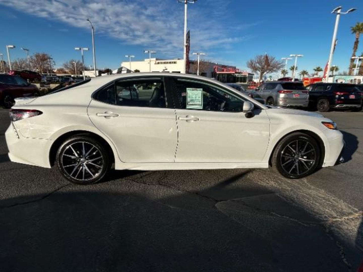 2023 WHITE Toyota Camry (4T1G11AK8PU) with an 4-Cyl 2.5 Liter engine, Automatic 8-Spd w/Sequential Shift transmission, located at 412 Auto Vista Drive, Palmdale, CA, 93551, (661) 945-0620, 34.592636, -118.136681 - Photo#8