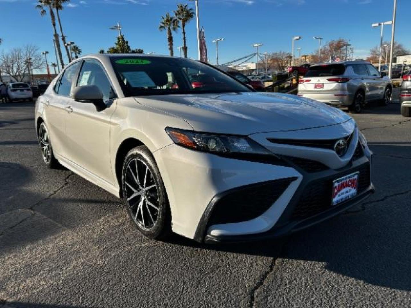 2023 WHITE Toyota Camry (4T1G11AK8PU) with an 4-Cyl 2.5 Liter engine, Automatic 8-Spd w/Sequential Shift transmission, located at 412 Auto Vista Drive, Palmdale, CA, 93551, (661) 945-0620, 34.592636, -118.136681 - Photo#1