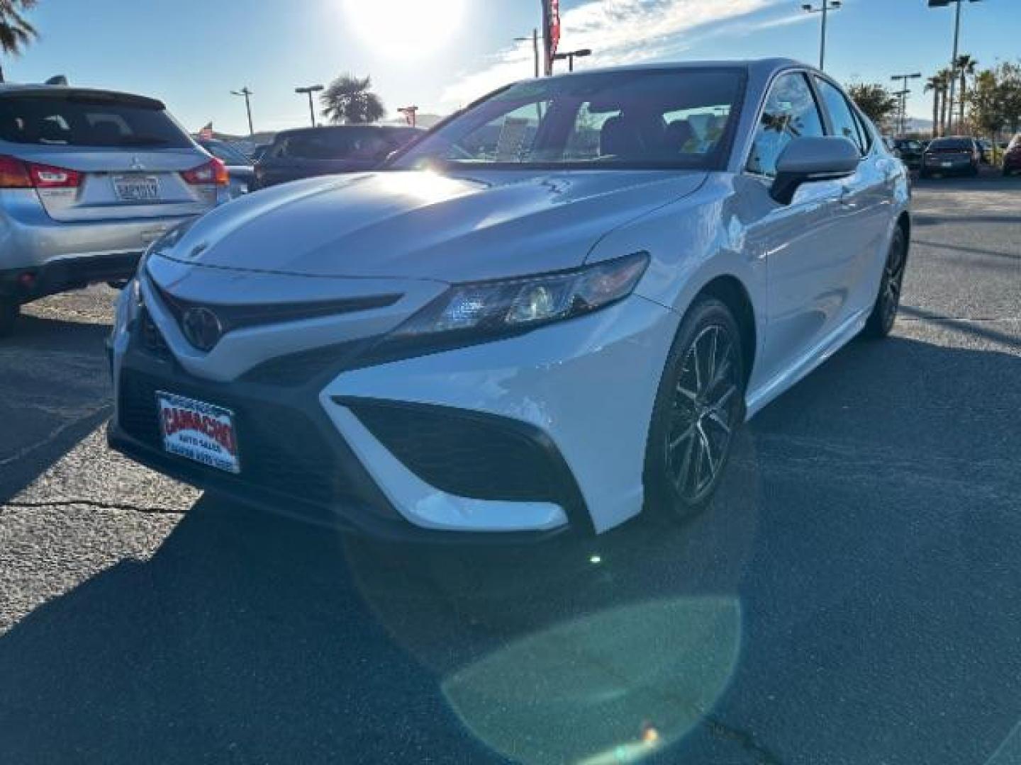 2023 WHITE Toyota Camry (4T1G11AK8PU) with an 4-Cyl 2.5 Liter engine, Automatic 8-Spd w/Sequential Shift transmission, located at 412 Auto Vista Drive, Palmdale, CA, 93551, (661) 945-0620, 34.592636, -118.136681 - Photo#3