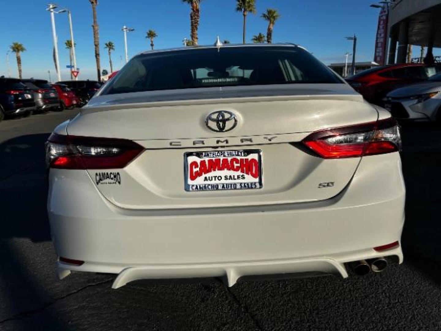 2023 WHITE Toyota Camry (4T1G11AK8PU) with an 4-Cyl 2.5 Liter engine, Automatic 8-Spd w/Sequential Shift transmission, located at 412 Auto Vista Drive, Palmdale, CA, 93551, (661) 945-0620, 34.592636, -118.136681 - Photo#6