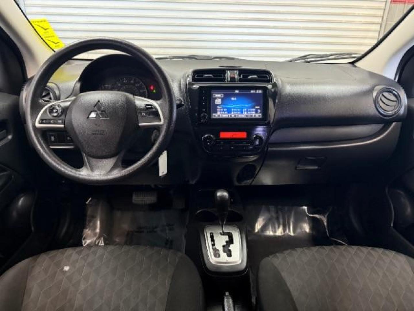 2022 BLACK Mitsubishi Mirage (ML32AUHJ9NH) with an 3-Cyl 1.2 Liter engine, Automatic CVT transmission, located at 412 Auto Vista Drive, Palmdale, CA, 93551, (661) 945-0620, 34.592636, -118.136681 - Photo#17