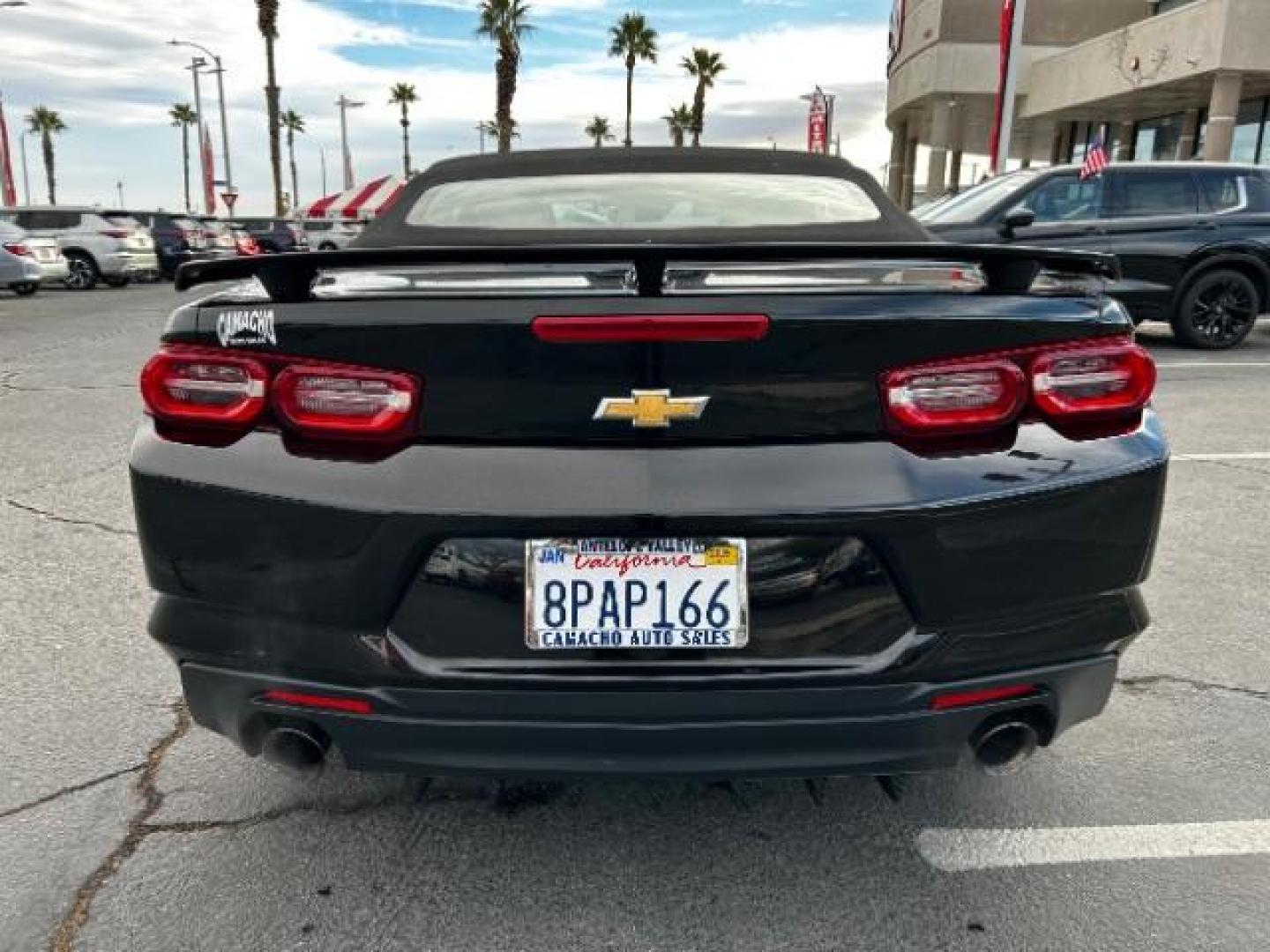 2019 BLACK Chevrolet Camaro (1G1FB3DS5K0) with an V6 3.6 Liter engine, Automatic transmission, located at 412 Auto Vista Drive, Palmdale, CA, 93551, (661) 945-0620, 34.592636, -118.136681 - Photo#6