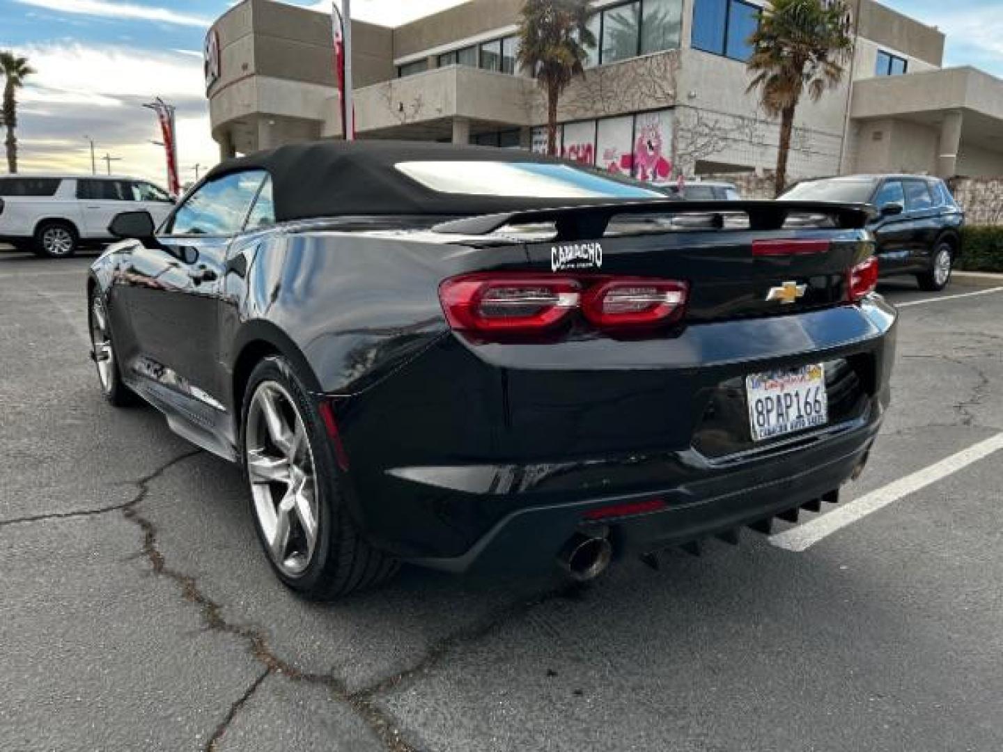 2019 BLACK Chevrolet Camaro (1G1FB3DS5K0) with an V6 3.6 Liter engine, Automatic transmission, located at 412 Auto Vista Drive, Palmdale, CA, 93551, (661) 945-0620, 34.592636, -118.136681 - Photo#7