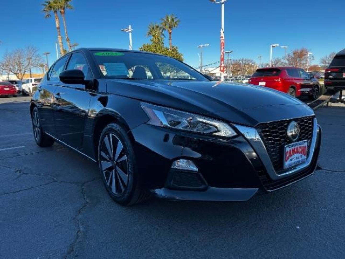 2021 BLACK Nissan Altima (1N4BL4DV8MN) with an 4-Cyl 2.5 Liter engine, Automatic Xtronic CVT transmission, located at 412 Auto Vista Drive, Palmdale, CA, 93551, (661) 945-0620, 34.592636, -118.136681 - Photo#0