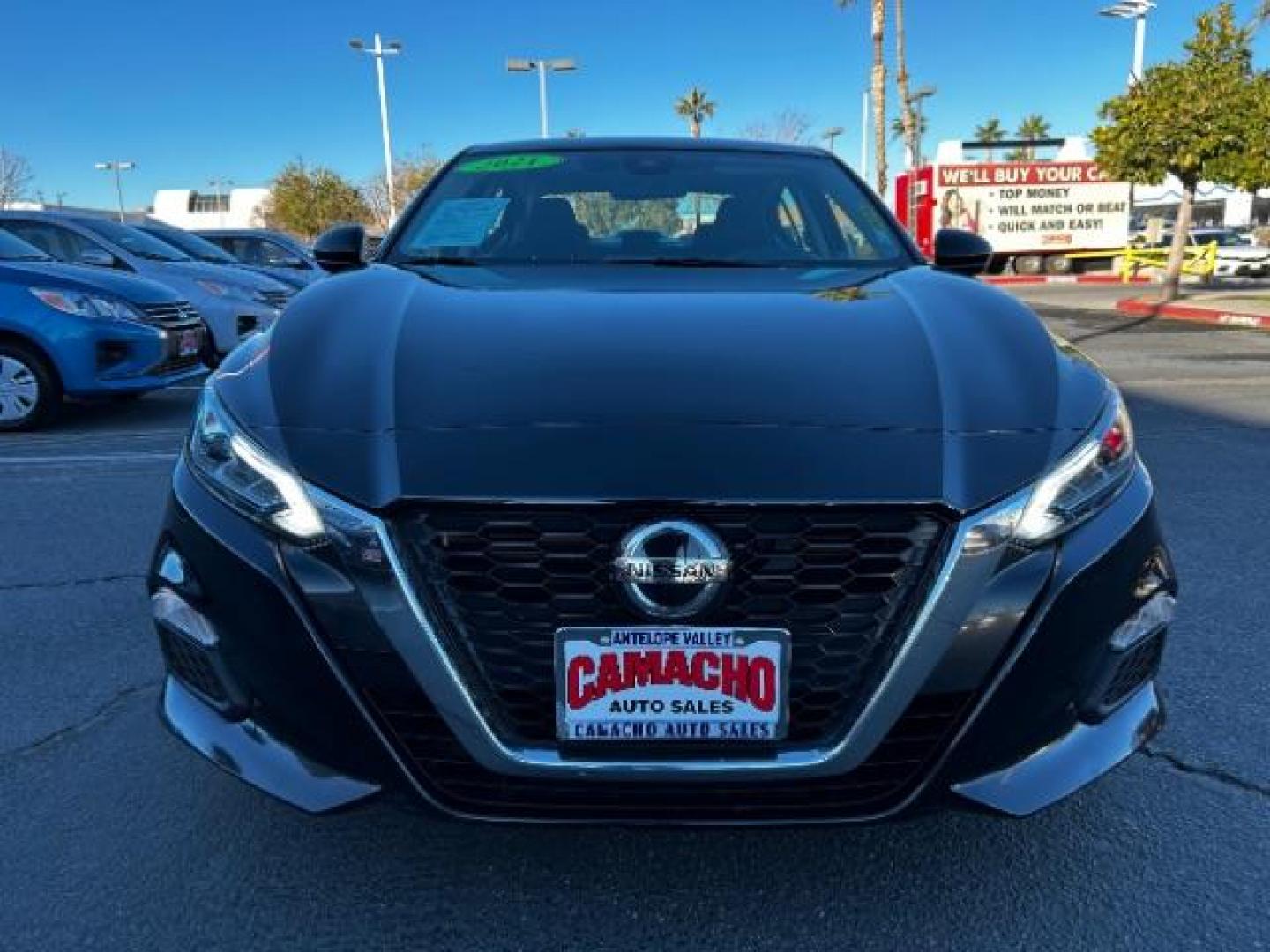 2021 BLACK Nissan Altima (1N4BL4DV8MN) with an 4-Cyl 2.5 Liter engine, Automatic Xtronic CVT transmission, located at 412 Auto Vista Drive, Palmdale, CA, 93551, (661) 945-0620, 34.592636, -118.136681 - Photo#1